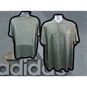 Adidas Gray Golf Polo Mens Sz 2XL Southern Hills Plantation Club Logo